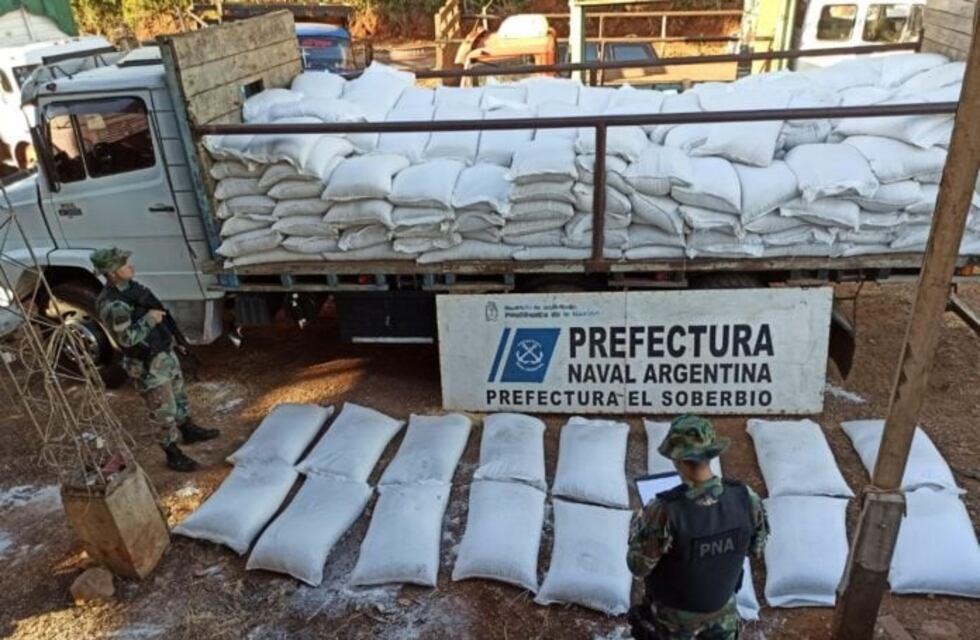 Contrabando de soja en El Soberbio: otras 10 toneladas fueron incautadas