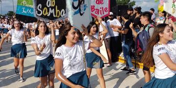 Estudiantes dieron cierre a la Estudiantina 2021 en una emocionante jornada.