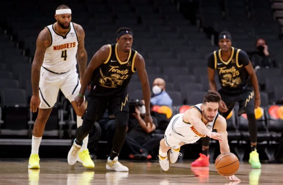 Campazzo volvió a ser importante en el gran triunfo de Denver sobre los Raptors