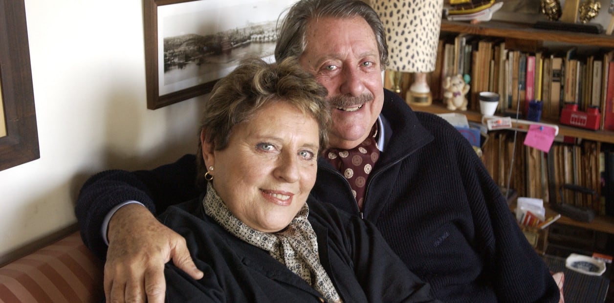 Adela Gleijer junto a Juan Manuel Tenuta.