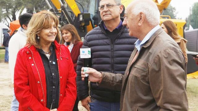 Silvina Frana, estuvo presente en Villa Minetti