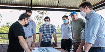 Vialidad Provincial realiza importantes trabajos en el Autódromo de la ciudad de Eldorado.
