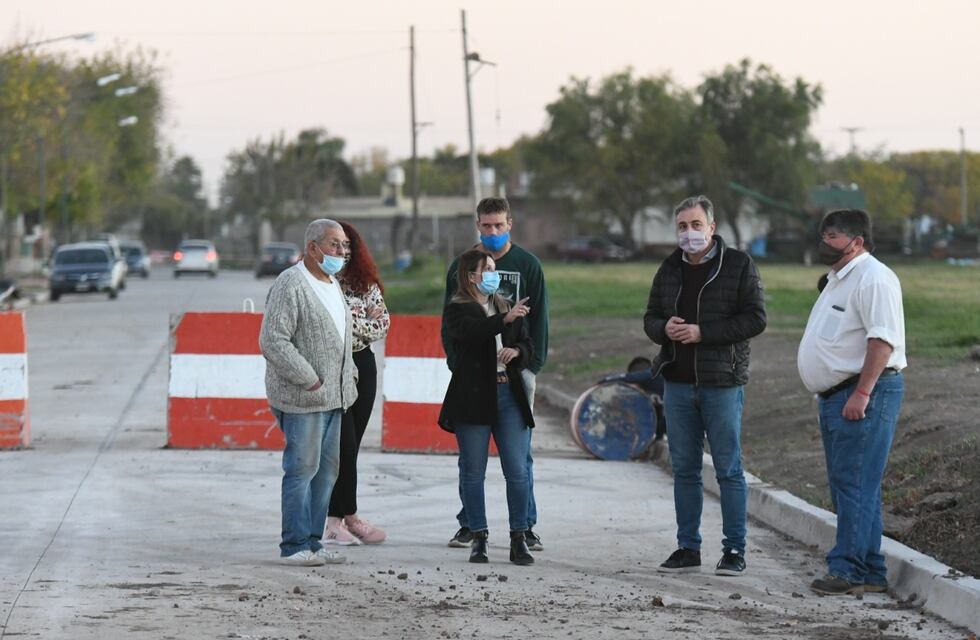 Avanza la obra de pavimento en el barrio Independencia