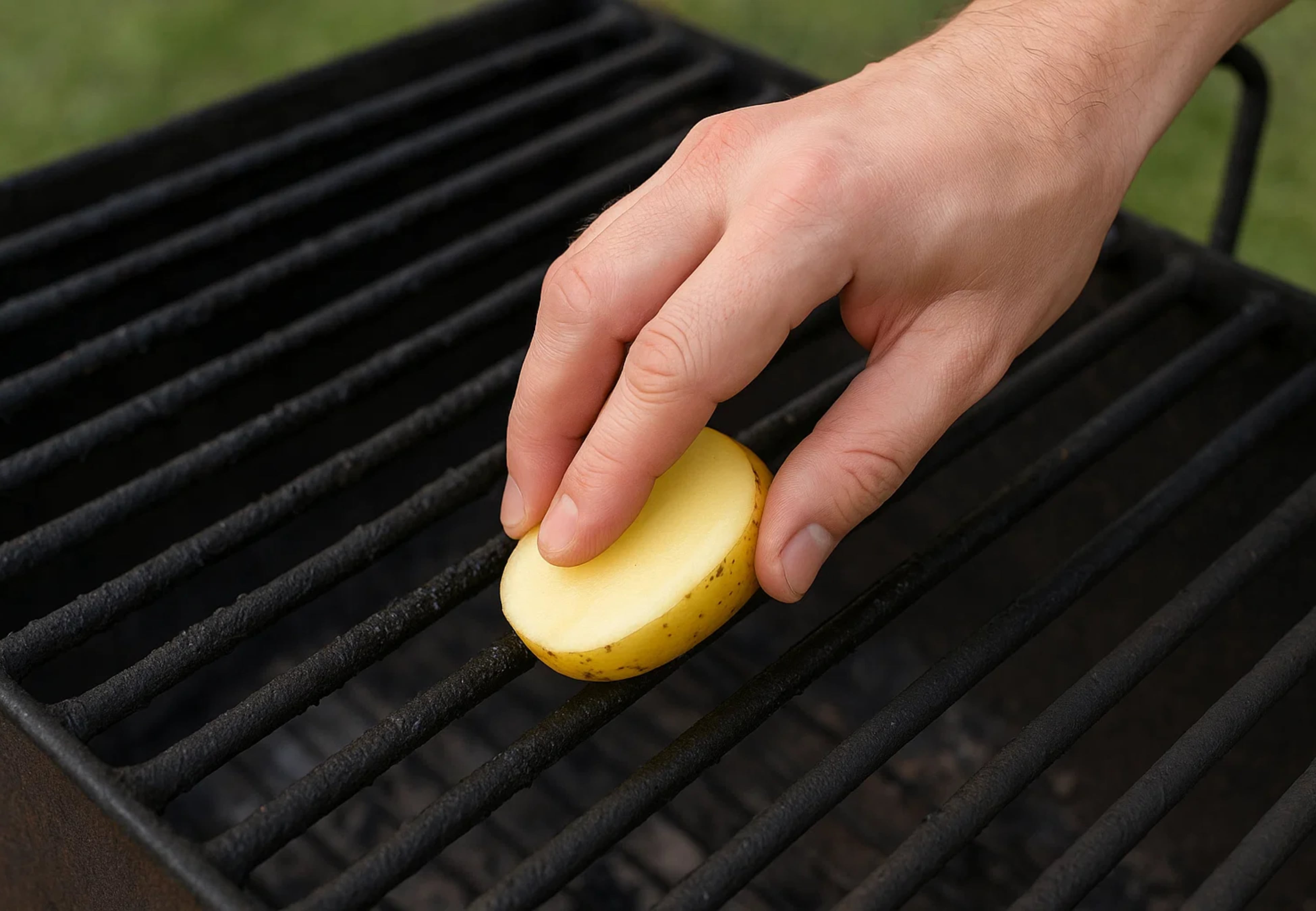 La papa cruda es el mejor aliado en este caso.
