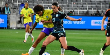 Argentina perdió feo con Brasil en el clásico. Foto: Prensa Selección Argentina