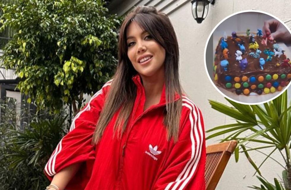 El día que Wanda Nara preparó la torta para el cumpleaños de su hijo en forma casera