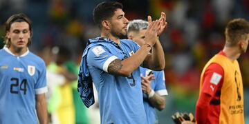 De la hazaña de 2010 a la pesadilla de hoy: Uruguay, Ghana y otro partido no apto para cardíacos. Foto: Twitter @Fifawordlcup_es