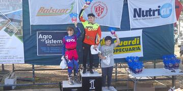 Santino Riba piloto motocross Arroyito