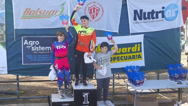 Santino Riba piloto motocross Arroyito