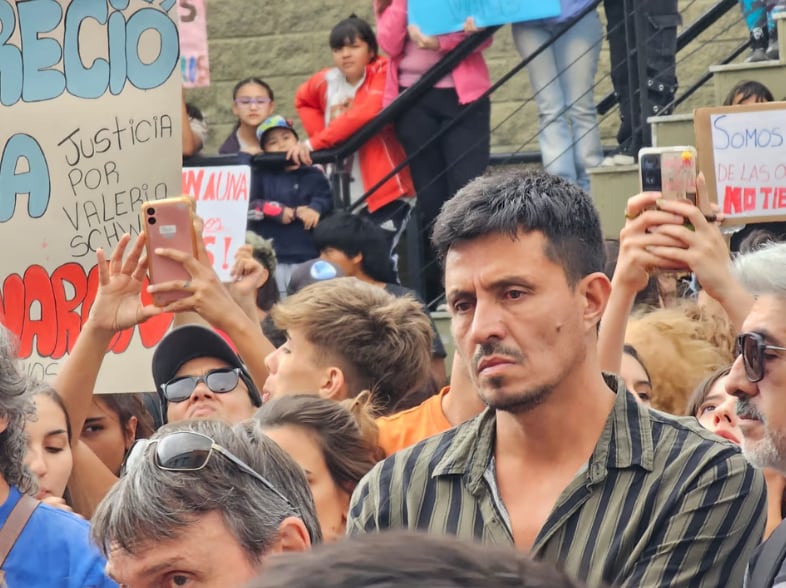 El novio de la joven fallecida en Comodoro Rivadavia.