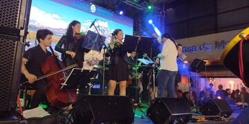 La Orquesta Municipal de San Rafael cautivó al público en Buenos Aires.