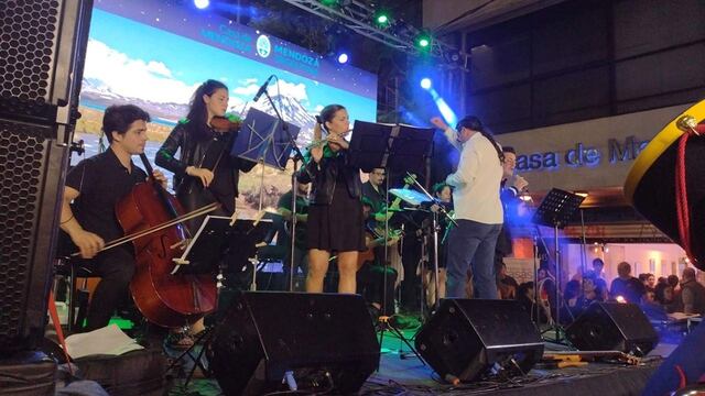 La Orquesta Municipal de San Rafael cautivó al público en Buenos Aires.