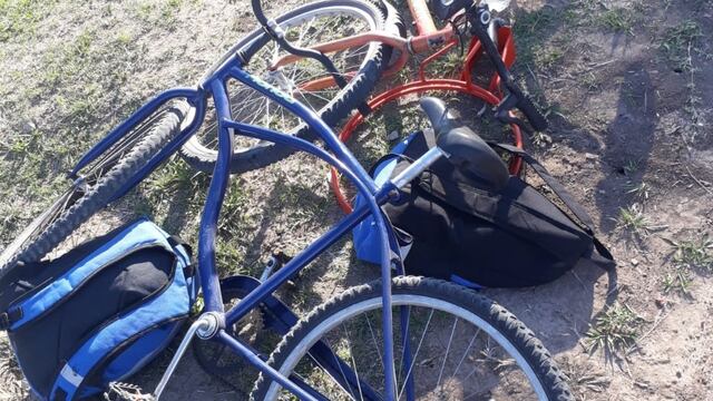 Recuperaron un aro de basquet que se habían robado