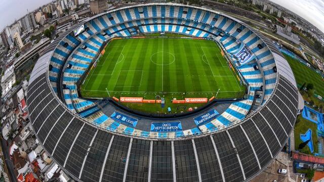 En su estadio, Racing Club recibirá a Estudiantes de Mérida. / Gentileza.