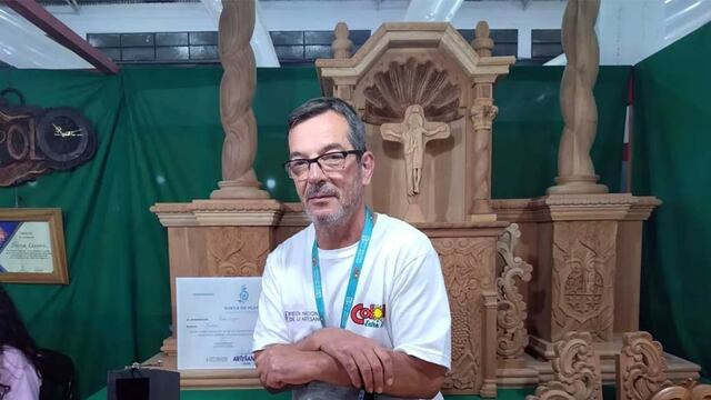 Néstor Lázaro Maestro Artesano en Colón Entre Ríos