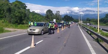 Dispositivos de seguridad vial dispuestos en rutas de Jujuy.