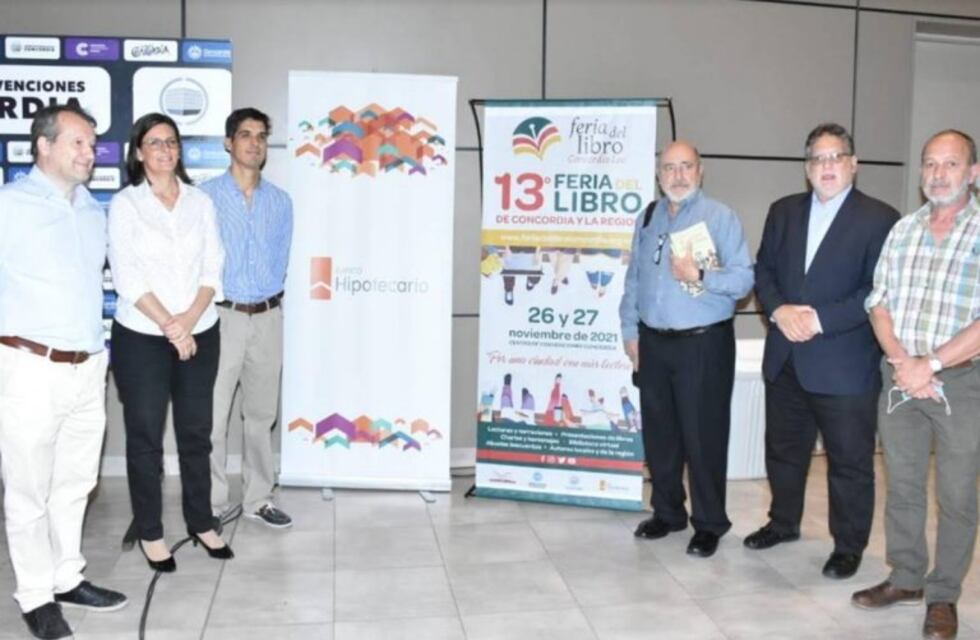 13° Feria del Libro de Concordia: la inauguraron oficialmente
