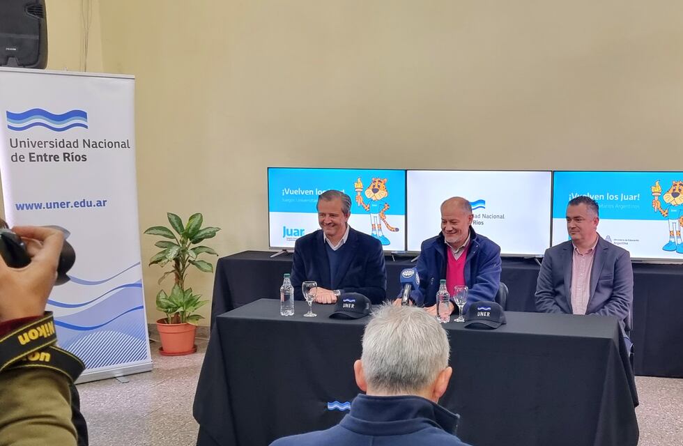 UNER será la anfitriona de los Juegos Universitarios Argentinos 2022