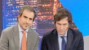 Alberto “Bertie” Benegas Lynch y Javier Milei (Prensa LLA)
