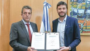 El concejal de Ciudad Futura visitó al candidato presidencial de Unión por la Patria.