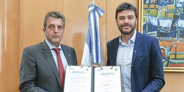 El concejal de Ciudad Futura visitó al candidato presidencial de Unión por la Patria.