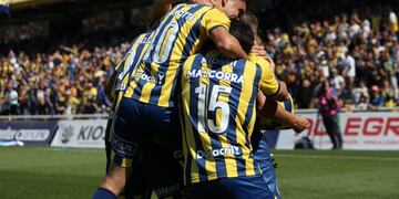 Rosario Central ganó en Arroyito por el gol de Alan Marinelli. Foto: @RosarioCentral