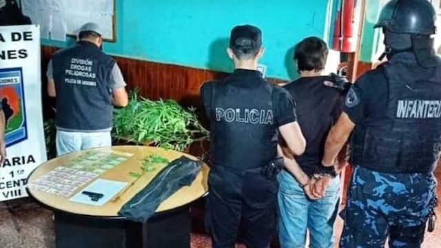 San Vicente: joven fue detenido tras robar un comercio