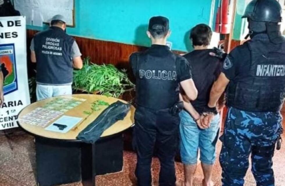 San Vicente: joven fue detenido tras robar un comercio