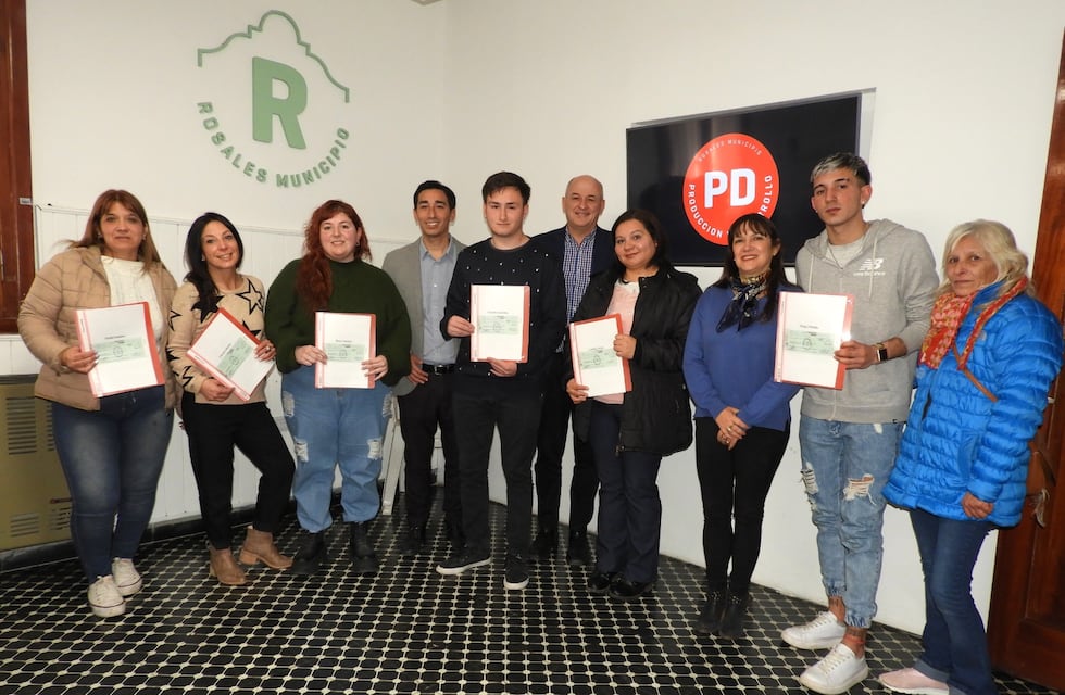 El Municipio entregó créditos a emprendedores por casi un millón y medio de pesos