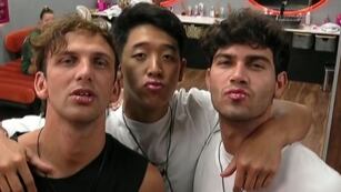 "Los bros", Nicolás, Martín Ku y Bautista de Gran Hermano 2024