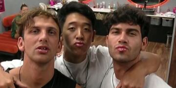"Los bros", Nicolás, Martín Ku y Bautista de Gran Hermano 2024
