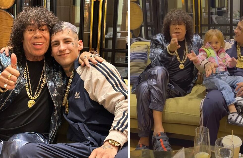 La Mona Jiménez y el tierno momento que compartió con Jamaica, la hija de L-Gante