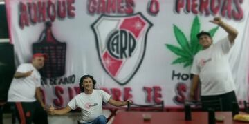 Pablo Marcelo Serrano, el hincha de River que cayó de la tribuna Sivori Alta