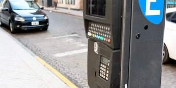 Estacionamiento medido en Rosario.