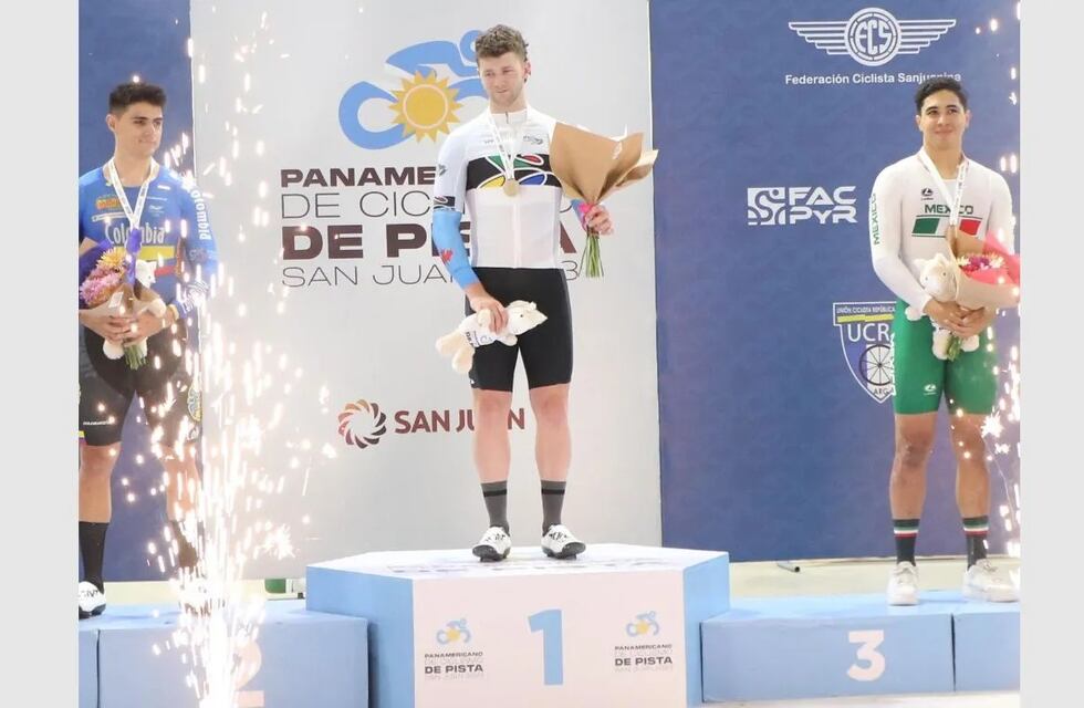 Ciclismo: dominio absoluto de Canadá en el Panamericano de pista, en el nuevo velódromo de San Juan