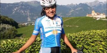 Valentina Muñoz, la ciclista olímpica sufrió un ACV y permanece internada en Roca