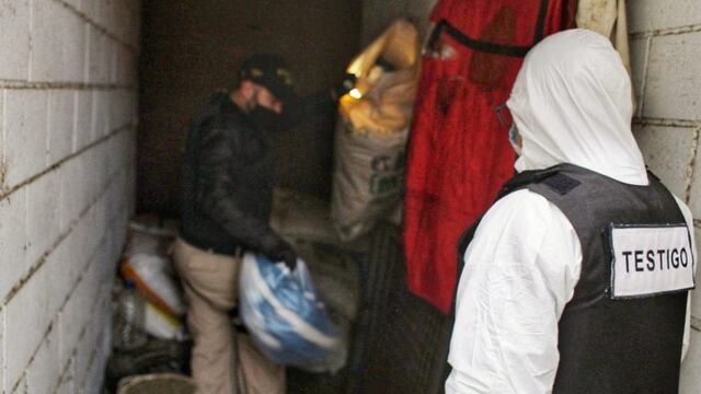 El operativo en el Jockey Club Córdoba (FPA).