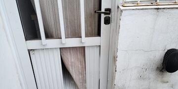 La vivienda de Ayacucho al 900 en donde había entrado el ladrón