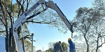 La SAT finaliza obra de acueducto para mejorar suministro de agua en San Miguel de Tucumán.