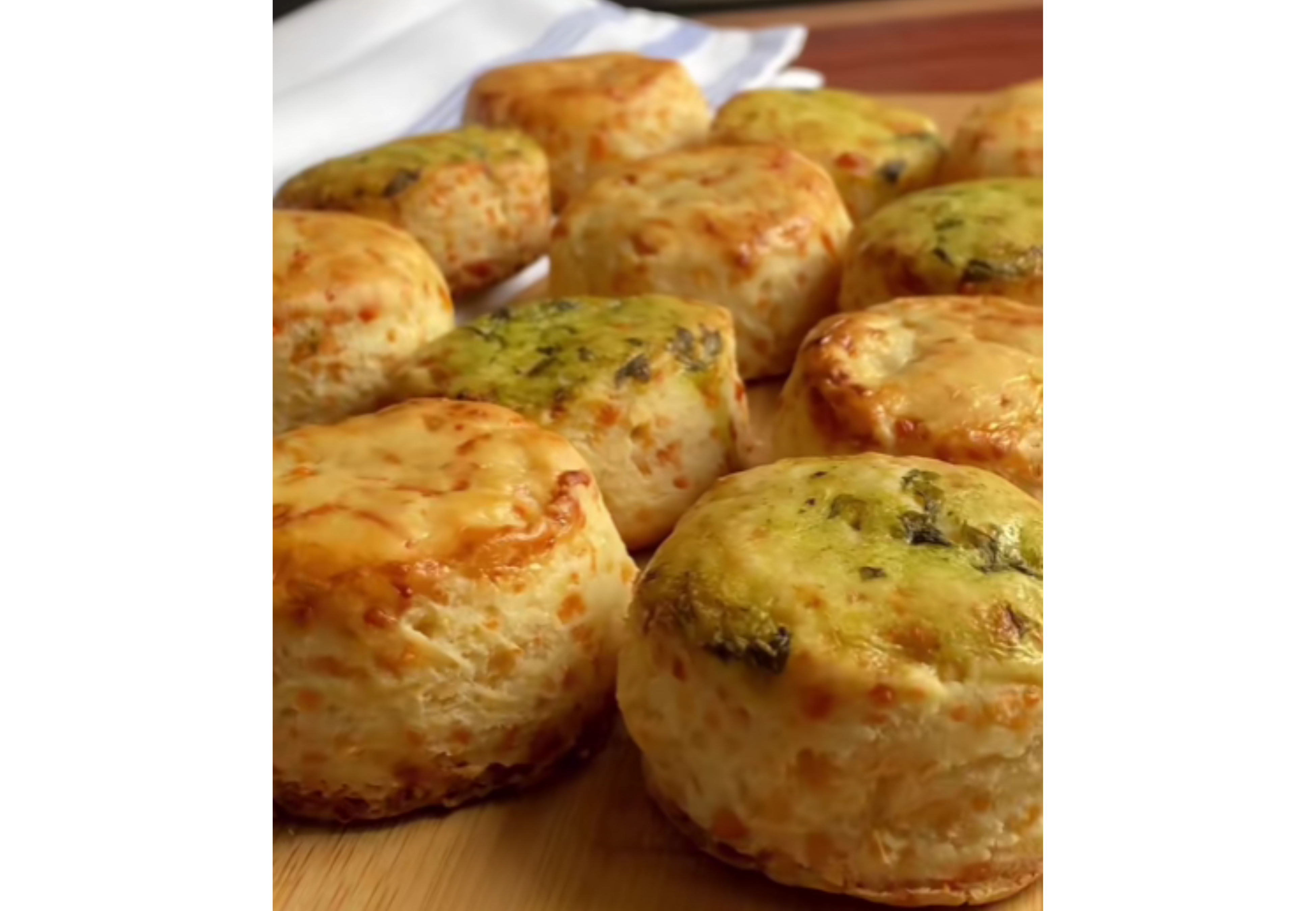 Estos scones son muy fáciles de hacer.