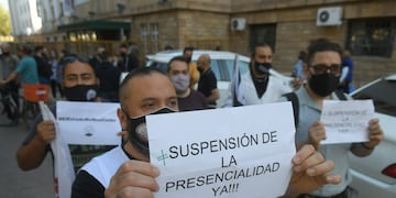 Tras la muerte de un docente, el SUTE convocó a un paro