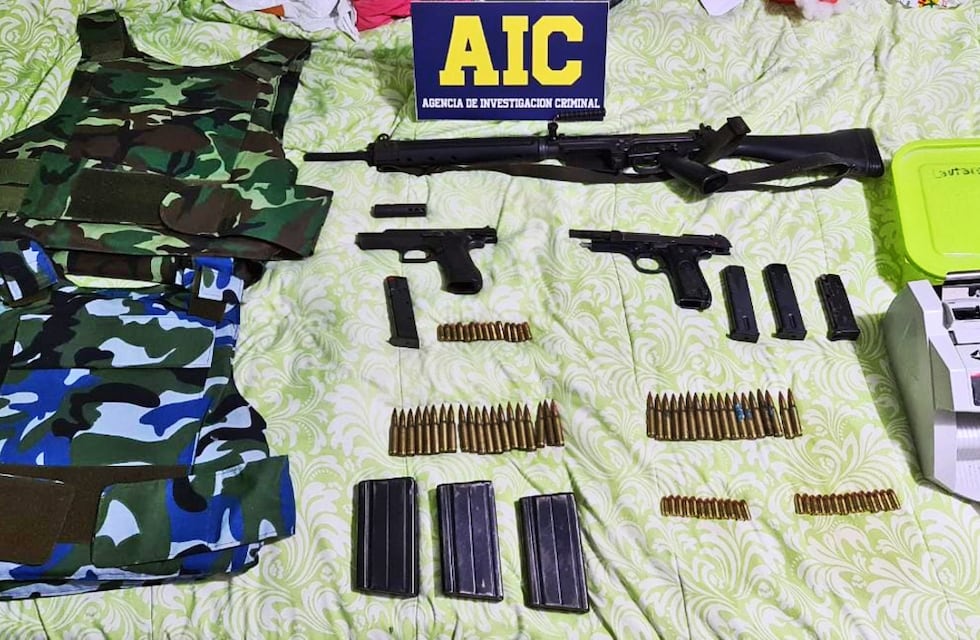 Detuvieron al “Gordo” Funes y le encontraron un arsenal