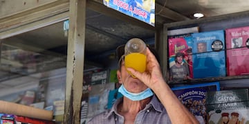 El calor se hace sentir en toda la provincia.