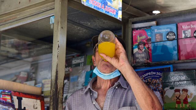 El calor se hace sentir en toda la provincia.