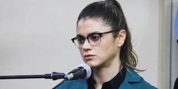 Luciana Teresita Bustos Sánchez, la científica del CONICET. (Foto gentileza Tiempo de San Juan.)