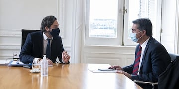 El gobernador del Chaco mantuvo una reunión con Santiago Cafiero, Jefe de Gabinete de la Nación.