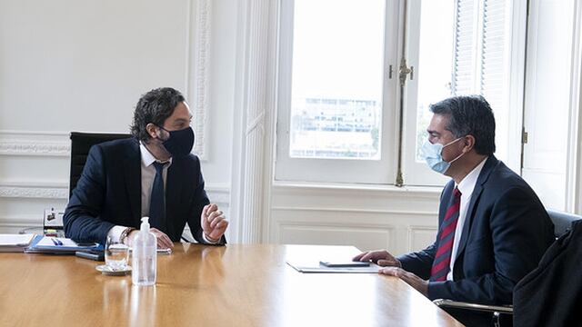 El gobernador del Chaco mantuvo una reunión con Santiago Cafiero, Jefe de Gabinete de la Nación.