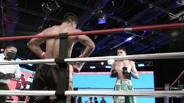 El púgil Roque Junco perdió en su debut internacional