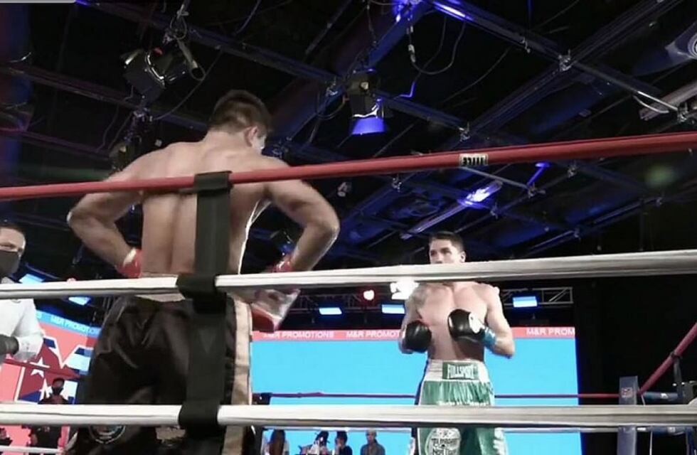 El púgil Roque Junco perdió en su debut internacional