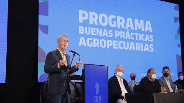 "Prohibir la exportación es atentar contra la producción cordobesa", descargó el Gobernador (prensa Gobierno de Córdoba).